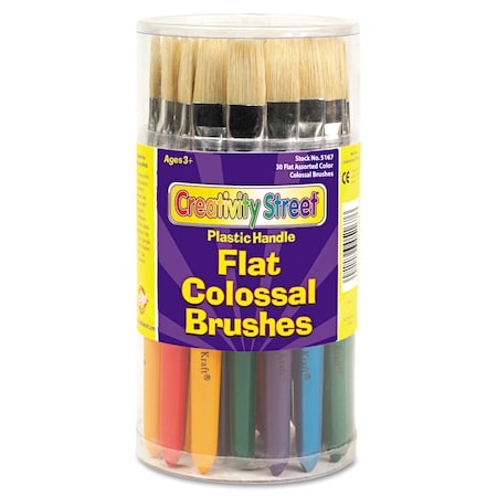 Paint Brush,Colossal,Flat,PK30